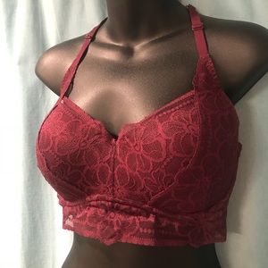 ‼️SOLD‼️ 💓VICTORIA’S SECRET PINK💓 wine bralette